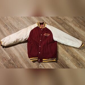 VINTAGE WASHINGTON REDSKINS COAT SIZE LARGE